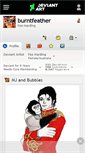 Mobile Screenshot of burntfeather.deviantart.com