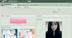 Desktop Screenshot of chocoholic01.deviantart.com