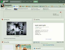 Tablet Screenshot of deeeeenh.deviantart.com