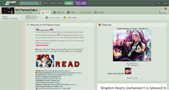 Desktop Screenshot of kh-flamesclub.deviantart.com