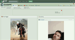 Desktop Screenshot of farrukhpitafi.deviantart.com