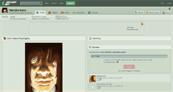 Desktop Screenshot of naruko-koro.deviantart.com