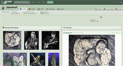 Desktop Screenshot of isisandwolf.deviantart.com