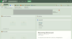 Desktop Screenshot of bberger.deviantart.com