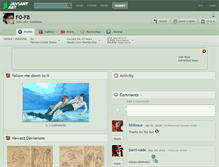Tablet Screenshot of fo-fb.deviantart.com