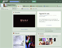 Tablet Screenshot of music-r-us.deviantart.com