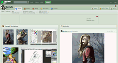 Desktop Screenshot of benulis.deviantart.com