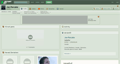Desktop Screenshot of joe-pancake.deviantart.com