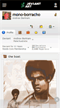 Mobile Screenshot of mono-borracho.deviantart.com
