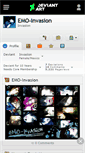Mobile Screenshot of emo-invasion.deviantart.com