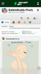 Mobile Screenshot of bubblebuddy-pixels.deviantart.com