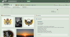Desktop Screenshot of beetlebox.deviantart.com