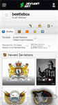 Mobile Screenshot of beetlebox.deviantart.com