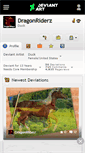 Mobile Screenshot of dragonriderz.deviantart.com