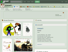 Tablet Screenshot of erbiejo01.deviantart.com