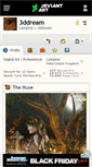 Mobile Screenshot of 3ddream.deviantart.com