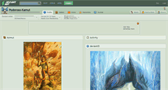 Desktop Screenshot of poderoso-kamui.deviantart.com