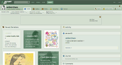 Desktop Screenshot of amberchaos.deviantart.com