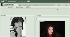 Desktop Screenshot of princezzvampire.deviantart.com