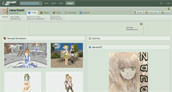 Desktop Screenshot of nana-kiseki.deviantart.com