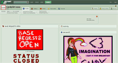 Desktop Screenshot of candygirl-xoxo.deviantart.com