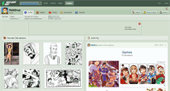 Desktop Screenshot of neblinus.deviantart.com