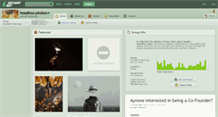 Desktop Screenshot of headless-photos.deviantart.com