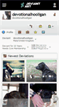 Mobile Screenshot of devotionalhooligan.deviantart.com