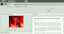 Desktop Screenshot of fuedra.deviantart.com