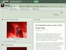 Tablet Screenshot of fuedra.deviantart.com
