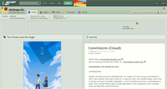 Desktop Screenshot of hellrose-rin.deviantart.com