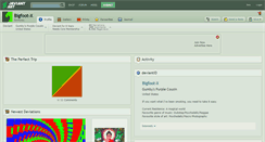 Desktop Screenshot of bigfoot-x.deviantart.com