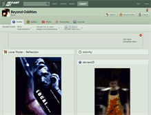 Tablet Screenshot of beyond-oddities.deviantart.com