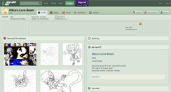 Desktop Screenshot of mikuru-love-beam.deviantart.com