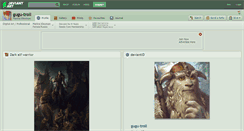 Desktop Screenshot of gugu-troll.deviantart.com