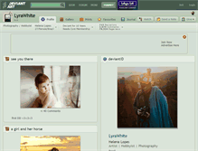 Tablet Screenshot of lyrawhite.deviantart.com