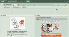 Desktop Screenshot of dapointbucket.deviantart.com