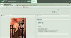 Desktop Screenshot of moreproject.deviantart.com