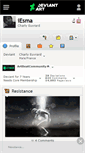 Mobile Screenshot of iesma.deviantart.com