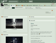 Tablet Screenshot of iesma.deviantart.com