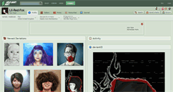 Desktop Screenshot of lil-red-fox.deviantart.com