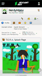 Mobile Screenshot of nerdyhippy.deviantart.com