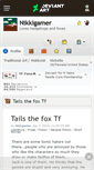 Mobile Screenshot of nikkigamer.deviantart.com