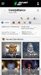 Mobile Screenshot of conejoblanco.deviantart.com