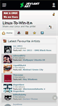 Mobile Screenshot of linux-to-win-it.deviantart.com
