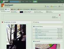 Tablet Screenshot of nanahayashi.deviantart.com