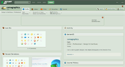 Desktop Screenshot of cemagraphics.deviantart.com