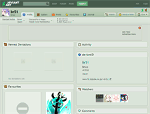 Tablet Screenshot of br51.deviantart.com