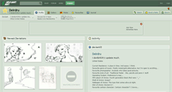 Desktop Screenshot of deirdru.deviantart.com