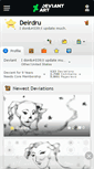 Mobile Screenshot of deirdru.deviantart.com